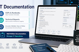 write clear IT documentation, sops and technical reports