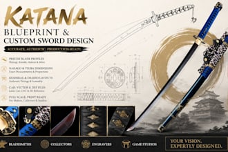draw kashira fuchi nakago japanesse sword koshirae katana sword hamon nakago