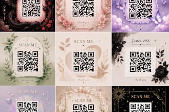 create unique aesthetic and custom qr code designs