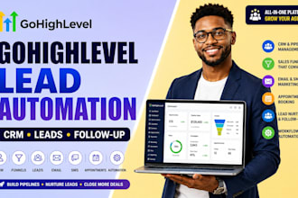 set up gohighlevel CRM automation for agencies and lead follow up