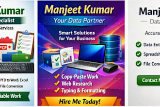 do accurate data entry, copy paste, and web research work