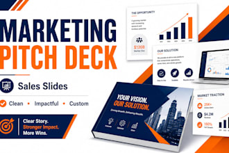 professional sales presentations and marketing pitch decks