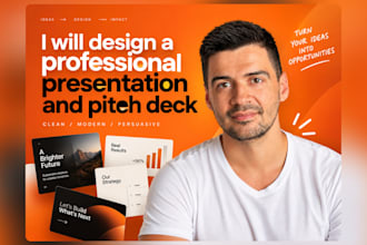 design a professional presentation and pitch deck