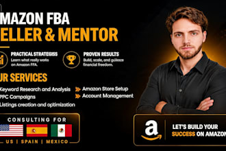 be your amazon virtual fba assistant, marketing, branding and PPC expert