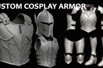 3d wearable cosplay armor 3d cosplay creation anime cosplay helmet mask stl file