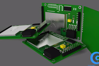 design custom pcb with schematic, gerber files, rigid flex pcb and layout