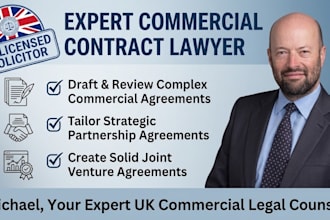 draft joint venture agreements and strategic partnership contracts