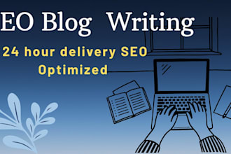 write SEO blog article and website content