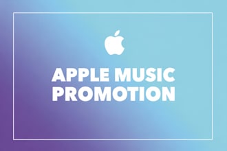 do organic apple music promo, spotify promo, itunes to active fans