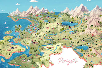 map illustration vector illustration vector map
