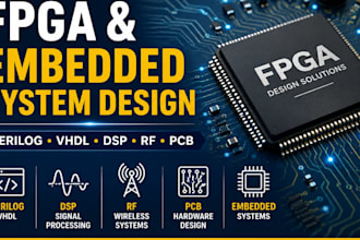 design fpga verilog vhdl dsp rf and embedded systems for your project
