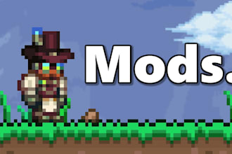 make mod minicraft, terrarla, starbound, sim, vehicle and mod