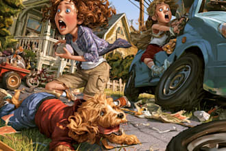 illustrate children story book illustration and children