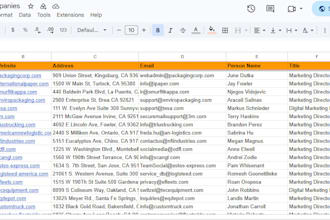 build a targeted b2b leads list and do lead generation