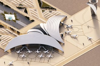 do 3d airport design airport layout terminal building airport elevation msfs lot