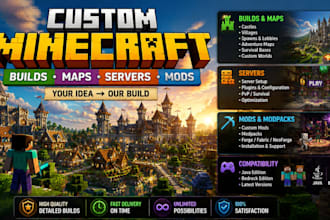 create an entire minecraft server for you