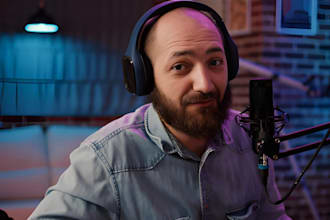 be energetic male lead singer for pop edm with backing vocal