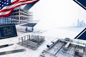 design structural, mep engineering, hvac drawing building permit in florida ohio