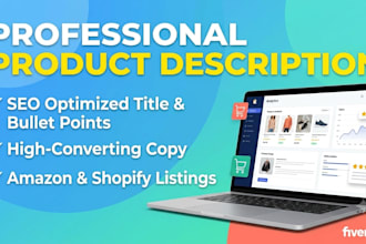 write catchy amazon product descriptions that sell