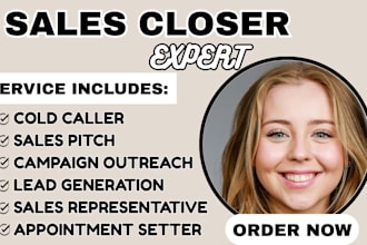sales closer b2b leads sales representative salesperson sdr
