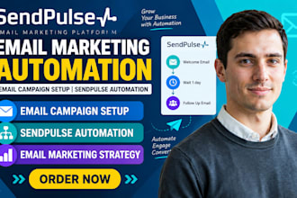 sendpulse email marketing automation email campaign