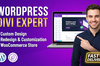 build a responsive wordpress divi website