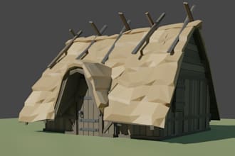 create handmade 3d models, no ai generation