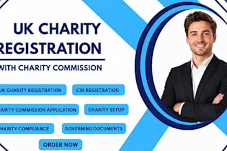 make application for UK charity registration charity commission cio registration
