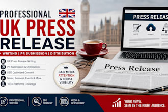 do UK press release, seo press release and press release distribution