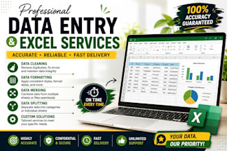 clean, format, merge, split, deduplicate excel data