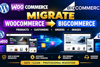 do woocommerce migration to bigcommerce, fix woocommerce bigcommerce bug issues