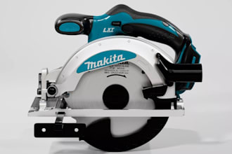 redesign 3d industrial product for manufacture, circular saw model in solidworks