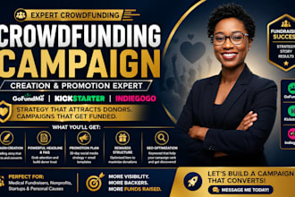 create a high converting crowdfunding and fundraising campaign