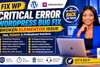 fix wp crictal error wordpress bug fix broken elementor issue not loading errors