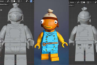custom 3d lego model toy minifigure xml partlist building instruction lego moc
