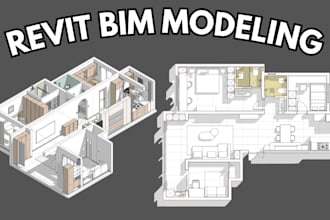 build revit bim modeling 3d bim model architecture structure mep rvt ifc lod300