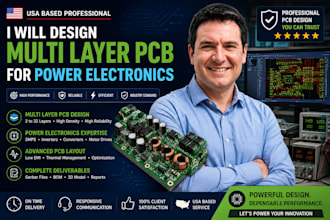design multi layer pcb for power electronics