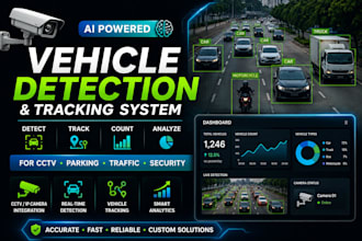 do an ai vehicle detection and tracking system for cctv, fleet logistics company