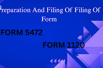 file irs form 5472 and 1120 for foreign owned llc
