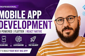 build mobile app development app developer flutter react native ai app creation