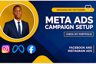 make facebook ads campaign for leads or sales, meta ads