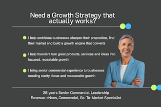 design a growth strategy that drives revenue