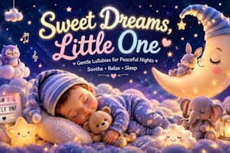 create a soothing custom lullaby for your baby or child