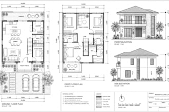 draw accurate architectural plans in autocad