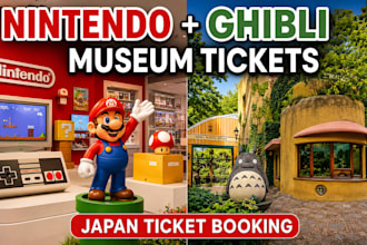 book ghibli museum and nintendo museum tickets