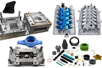 design plastic injection molds silicone molds and manufacturing ready cad