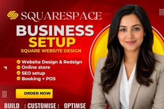 setup square online store squarespace website SEO booking square pos
