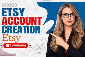open etsy account, etsy store creation, etsy store setup