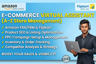 be your ecommerce virtual assistant and store manager