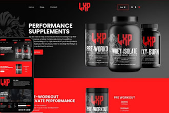 build health supplement store, private label store, coffee, nutraceutical store